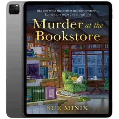 خرید و دانلود نسخه کامل داستان انگلیسی Murder at the Bookstore 2023 | رمان انگلیسی | داستان انگلیسی