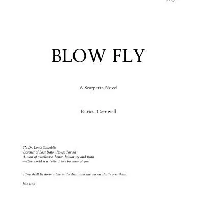 خرید و دانلود نسخه کامل کتاب Blow Fly