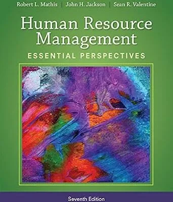 خرید و دانلود نسخه کامل کتاب زبان اصلی Human Resource Management: Essential Perspectives PDF | دانلود کتاب خارجی