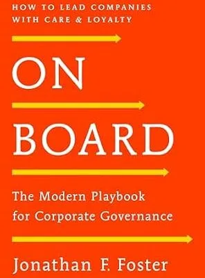 خرید و دانلود نسخه کامل کتاب زبان اصلی On Board: The Modern Playbook for Corporate Governance | دانلود کتاب خارجی