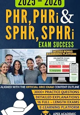 خرید و دانلود نسخه کامل کتاب زبان اصلی PHR, PHRi & SPHR, SPHRi Exam Success: Complete HRCI Series Exam Prep: Fully HRCI Aligned PHR(i) & SPHR(i) Series Study Guide Featuring Mock Exams, Answer … Access (Apex Academic Exam Success) PDF | دانلود کتاب خارجی