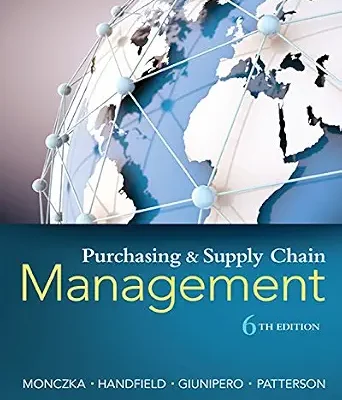 خرید و دانلود نسخه کامل کتاب زبان اصلی Purchasing and Supply Chain Management PDF | دانلود کتاب خارجی