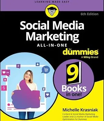 خرید و دانلود نسخه کامل کتاب زبان اصلی Social Media Marketing All-in-One For Dummies PDF | دانلود کتاب خارجی