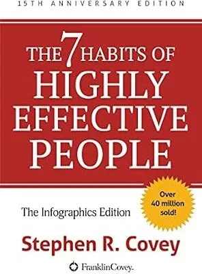 خرید و دانلود نسخه کامل کتاب زبان اصلی The 7 Habits of Highly Effective People: The Infographics Edition | دانلود کتاب خارجی