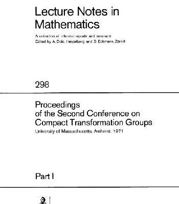 خرید و دانلود نسخه کامل کتاب Proceedings of the second conference on compact transformation groups