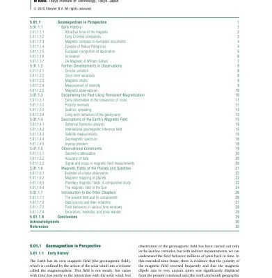 خرید و دانلود نسخه کامل کتاب Treatise on Geophysics: Geomagnetism