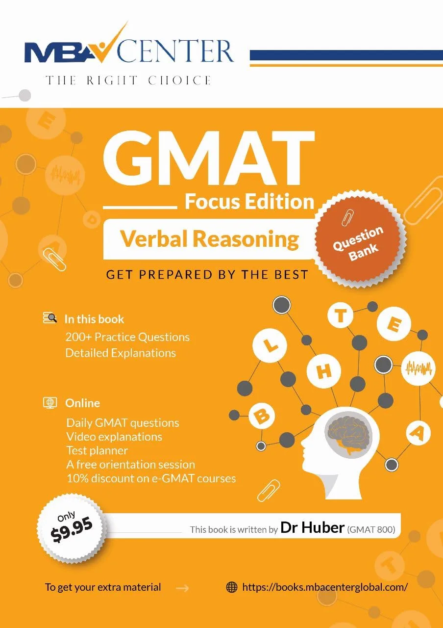 خرید و دانلود نسخه کامل کتاب GMAT Focus Edition Verbal Reasoning Section : Question Bank | کتاب خارجی | کتاب زبان اصلی
