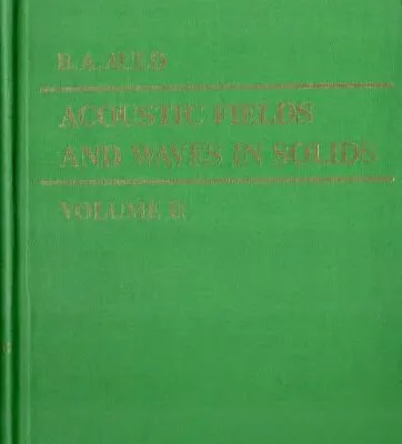 خرید و دانلود نسخه کامل کتاب Acoustic Fields and Waves in Solids
