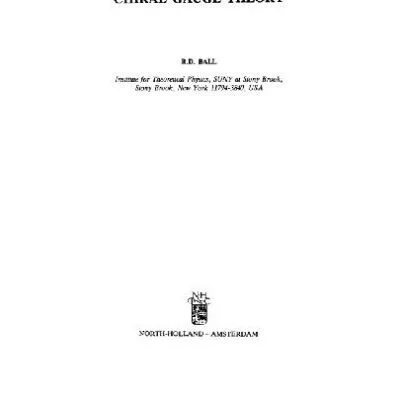 خرید و دانلود نسخه کامل کتاب Chiral gauge theory