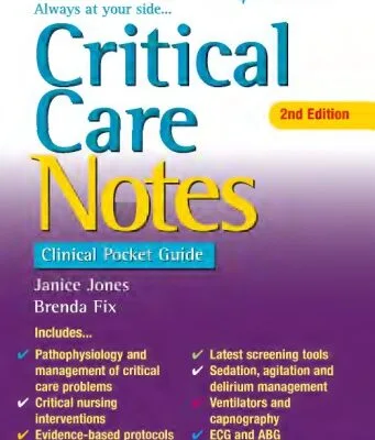 خرید و دانلود نسخه کامل کتاب Critical Care Notes: Clinical Pocket Guide