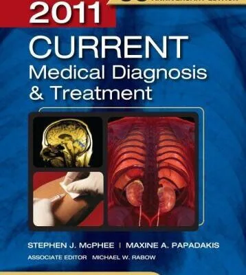 خرید و دانلود نسخه کامل کتاب CURRENT Medical Diagnosis and Treatment 50th Edition  2011 (LANGE CURRENT Series)