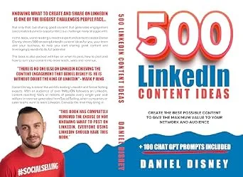خرید و دانلود نسخه کامل کتاب زبان اصلی 500 LinkedIn Content Ideas: + 100 Chat GPT Prompts | دانلود کتاب خارجی_6ac2f06951e21.jpeg خرید و دانلود نسخه کامل کتاب زبان اصلی 500 LinkedIn Content Ideas: + 100 Chat GPT Prompts | دانلود کتاب خارجی