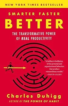 خرید و دانلود نسخه کامل کتاب زبان اصلی Smarter Faster Better: The Transformative Power of Real Productivity | دانلود کتاب خارجی