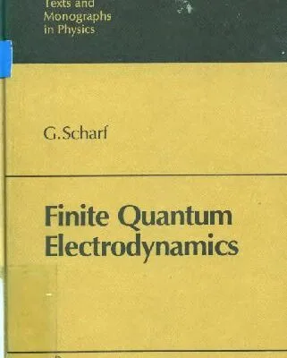 خرید و دانلود نسخه کامل کتاب Finite quantum electrodynamics