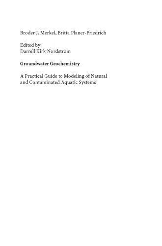 خرید و دانلود نسخه کامل کتاب Groundwater Geochemistry_68c1c206347f2.jpeg خرید و دانلود نسخه کامل کتاب Groundwater Geochemistry
