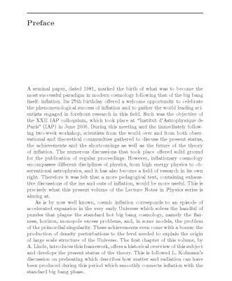خرید و دانلود نسخه کامل کتاب Inflationary Cosmology