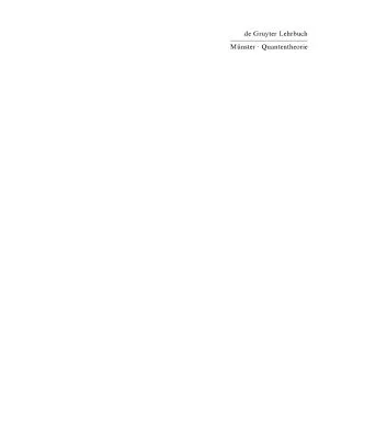 خرید و دانلود نسخه کامل کتاب Quantentheorie