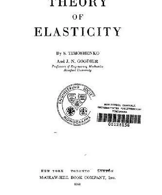 خرید و دانلود نسخه کامل کتاب Theory of elasticity
