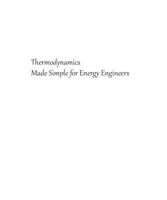 خرید و دانلود نسخه کامل کتاب Thermodynamics made simple for energy engineers